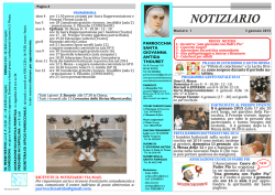 NOTIZIARIO - parrocchiaantidaroma.it