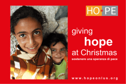 giving at Christmas