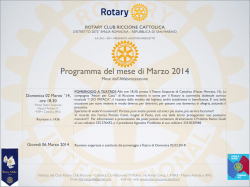 Copia di Keynote marzo 2014 programma.key