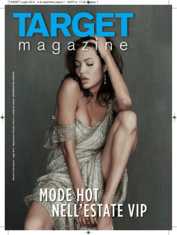 n. 6 2014 - Target Magazine