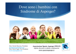 Dr. Davide Moscone, Dr. David Vagni, Spazio Asperger