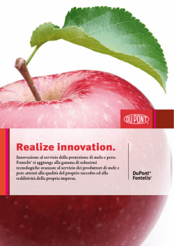 Innovazione al servizio della protezione di melo e pero (PDF)