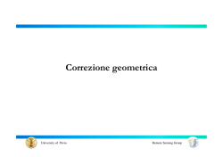 Lucidi Correzione Geometrica