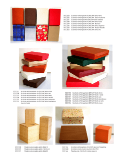 scatole cartoncino colorate