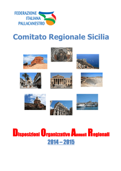 Comitato Regionale Sicilia - Federazione Italiana Pallacanestro