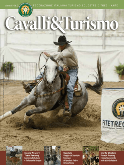 Anno 2 numero 2 - Federazione Italiana Turismo Equestre