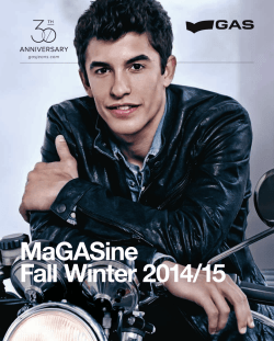 MaGASine Fall Winter 2014/15