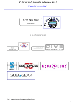 Regolamento PDF - Dive Blu Bari
