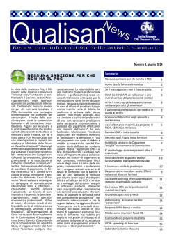 Qualisan News Giugno 2014