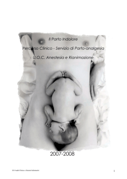 Parto Analgesia - Azienda USL Rieti