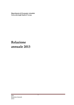 Relazione DEA 2013 (pdf, it, 1146 KB, 10/27/14)