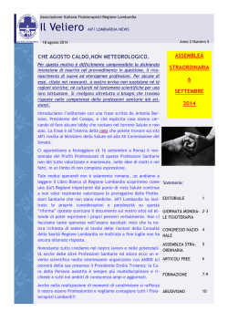 Notiziario Aifi Lombardia anno 2 n 5