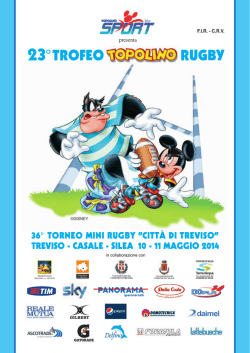 36° torneo mini rugby “città di treviso”