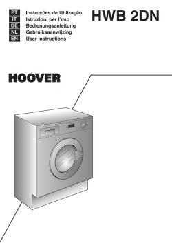 Hoover Fully Integrated Washing Machine HWB
