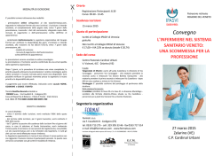 Brochure - Collegio IPASVI di Venezia