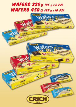 WAFERS 450 g