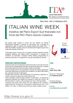 IWW - Italian Wine Week