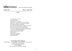 ANNO LXIII Marzo - Circolo Esperantista Milanese