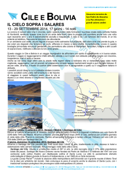 Cile e Bolivia 2505 set 2014 ANV