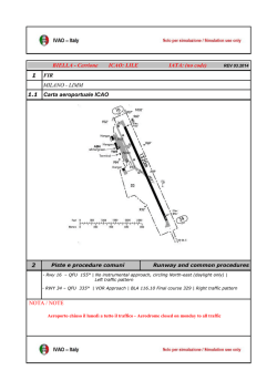 LIMM 1.1 Carta aeroportuale ICAO BIELLA