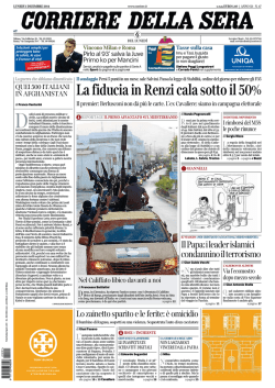 Corriere della sera - 01.12.2014