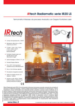 IR20 LS - IRtech - Termometri e Termocamere Infrarosso