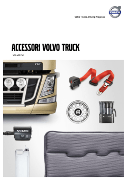 Scaricate la brochure degli accessori per il Volvo FM