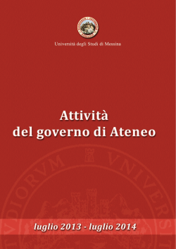 report - Università degli Studi di Messina