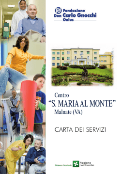 ed. giu. 2014 - Fondazione Don Carlo Gnocchi