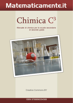 Chimica C3 - Matematicamente.it