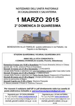 1 MARZO 2015 - salvaterra.it