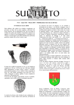 N 41 - Società Italiana di Studi Araldici