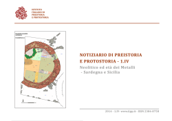 NPP 2014, IV - Istituto Italiano di Preistoria e Protostoria