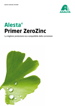 ZeroZinc Brochure - Axalta Coating Systems