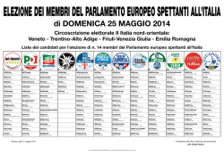 Circoscrizione elettorale II Italia nord-orientale