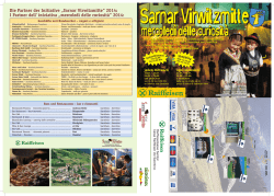 Die Partner der Initiative „Sarnar Virwitzmitte“ 2014: I