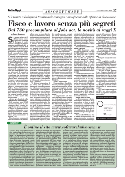 Articolo Italia Oggi_04-12-14