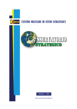 CeMiSS-Osservatorio Strategico 2014 numero 3