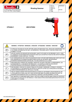 2051479384 CP4444-1 Riveting Hammer