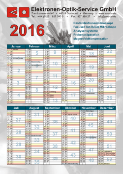EO-Kalender 2016.cdr - EO Elektronen-Optik
