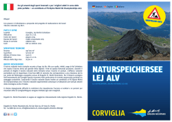 NATURSPEICHERSEE LEJ ALV - Engadin St. Moritz Mountains