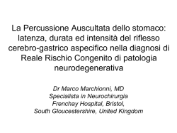 dr. marco marchionni - Società Internazionale di Semeiotica