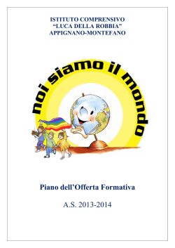 POF A.S. 2013-2014 completo - Istituto Comprensivo Luca della
