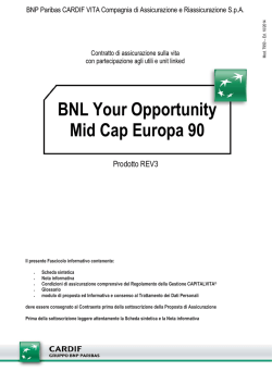 BNL Your Opportunity Mid Cap Europa 90