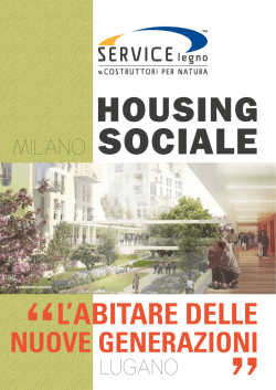 Brochure Social Housing