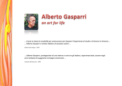 Vedi la Presentazione di Gasparri