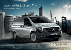 Accessori Originali Nuovo Vito - Mercedes-Benz