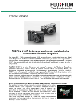 Comunicato_FUJIFILM X100T - Angelo Ferrillo Photoblog