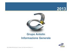 Grupo Antolin Informazione Generale