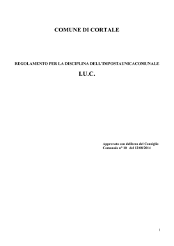 Regolamento IUC- delibera CC 10 del 12-08